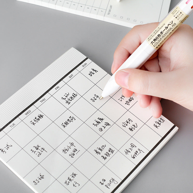Monats,- Wochenplaner, To-Do Liste mit Notizen in 3 Modellen!