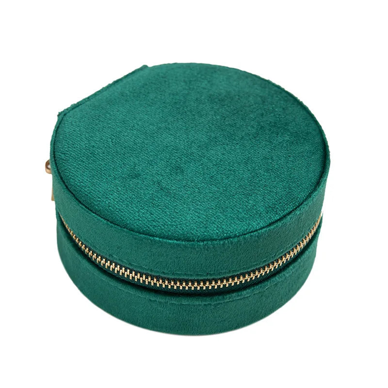Reise Schmuck Organizer Schmuckschatulle aus Samt verstellbar