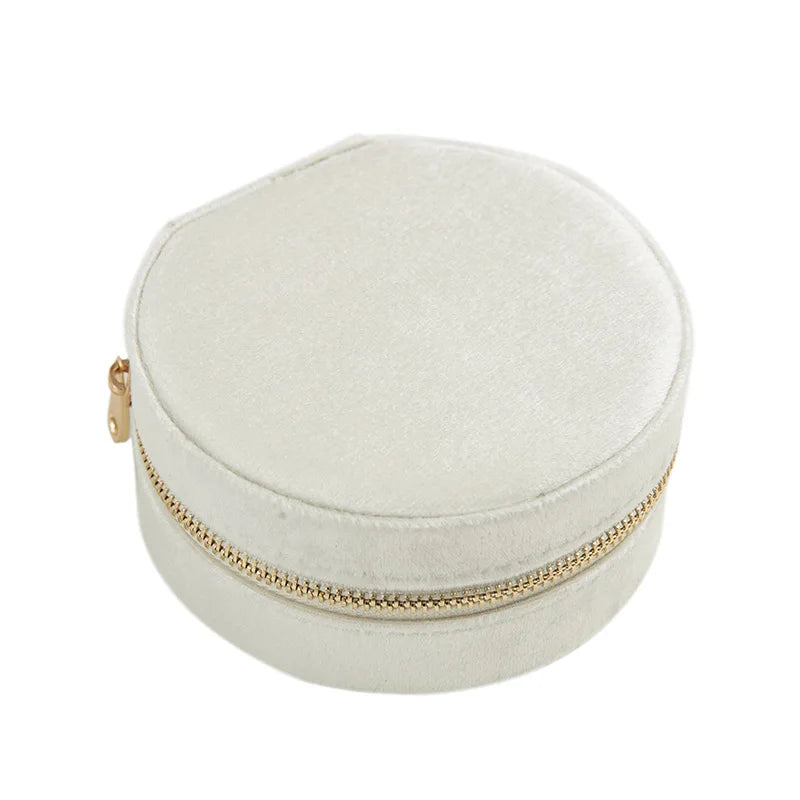Reise Schmuck Organizer Schmuckschatulle aus Samt verstellbar