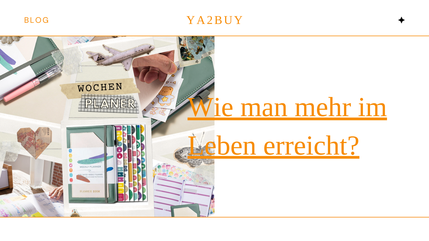 Wie man mehr im Leben erreicht?