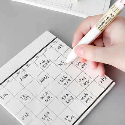 Monats,- Wochenplaner, To-Do Liste mit Notizen in 3 Modellen!