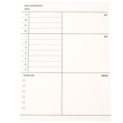 Monats,- Wochenplaner, To-Do Liste mit Notizen in 3 Modellen!