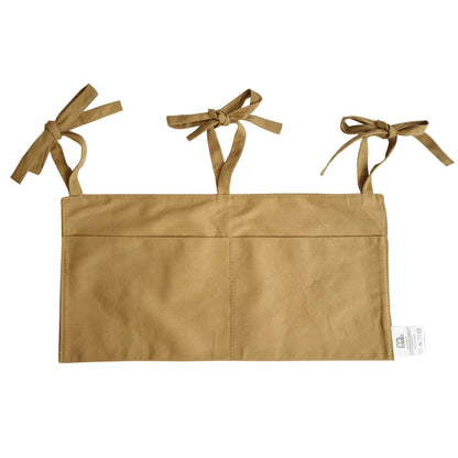 Babybett Organizer – Hängende Wickeltaschen mit 2 Fächern in 4 Farben