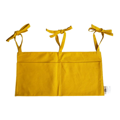 Babybett Organizer – Hängende Wickeltaschen mit 2 Fächern in 4 Farben